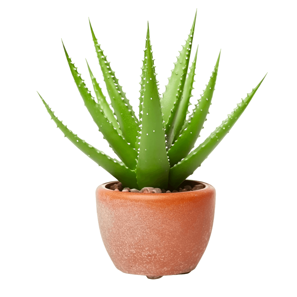 medium size Aloe Vera in a pot